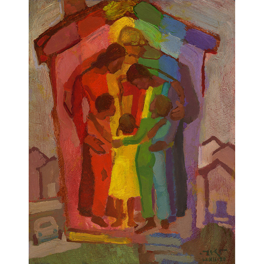 J. Kirk Richards - Art - We Have a Rainbow House