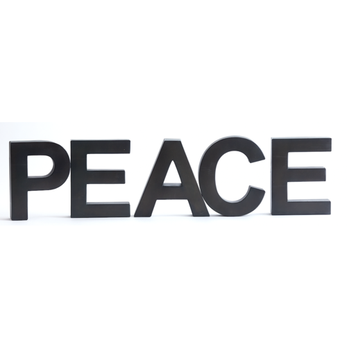 Metal Letters - PEACE
