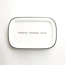Load image into Gallery viewer, Ceramic Platter - Create Gather Give
