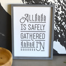Load image into Gallery viewer, All is Safely Gathered In Plaque

