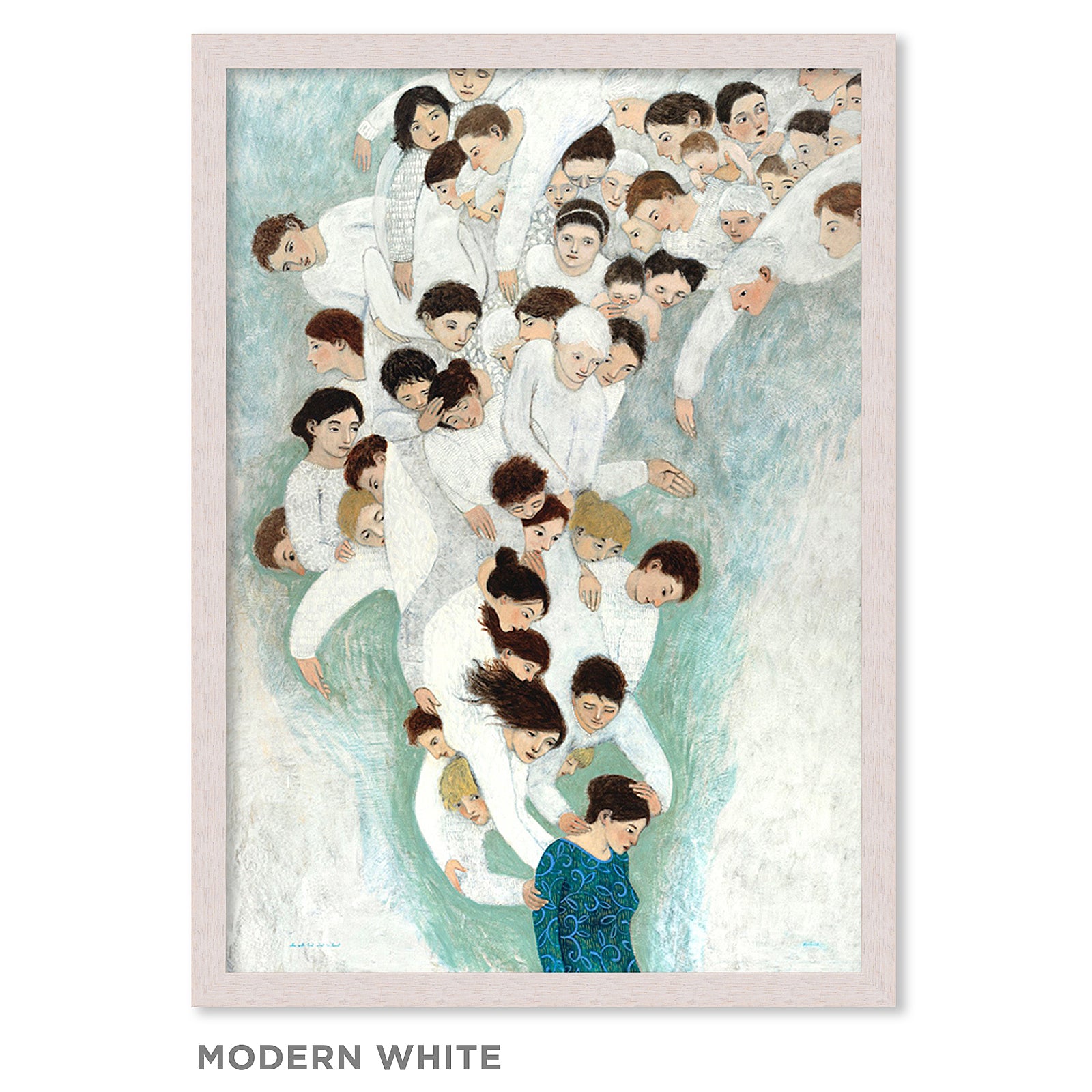 Brian Kershisnik Prints - Art - She Will Find What is Lost