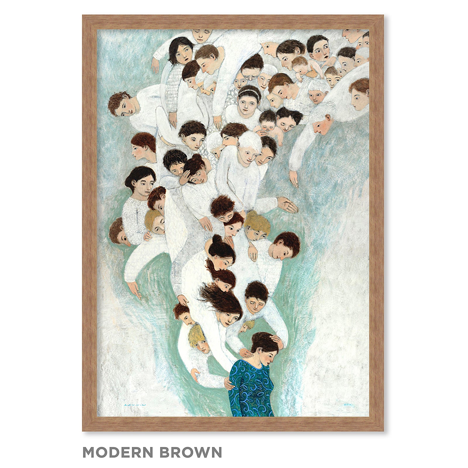 Brian Kershisnik Prints - Art - She Will Find What is Lost