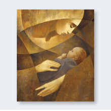 Load image into Gallery viewer, J. Kirk Richards - Art - Mother and Child (Yellow)
