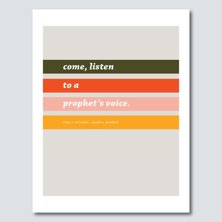FREE Conference Download - Come, Listen to a Prophet's Voice